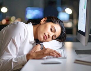 コンピューターで仕事をする人のイメージ