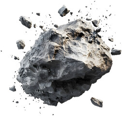 Shattered Asteroid Fragments in Hyper-Detailed 3D Rendering