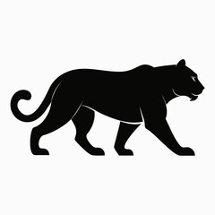 Obraz premium silhouette of a tiger