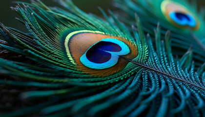 peacock wallpaper colorful