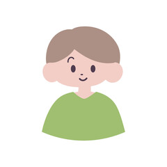 上半身のアイコンC【男性】