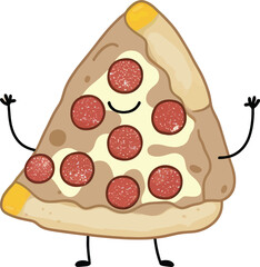 Delicious berry pie and strawberry cream cake, fresh and sweet, vector pizza