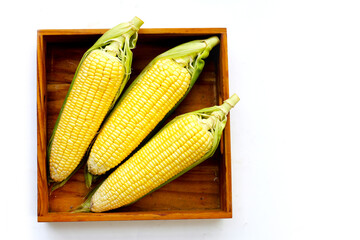 Sweet corn, Fresh yellow corn