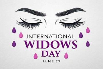 June 23rd raises global awareness for widows' rights and support.