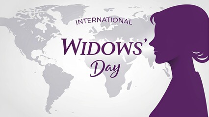 Clean lines and symbolism honor widows' resilience worldwide.