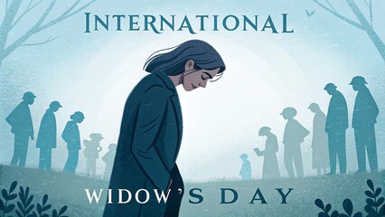 June 23rd awareness campaign for widows' rights and support.