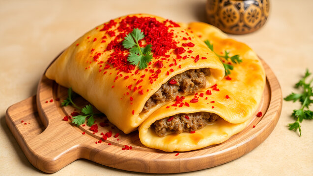 Delicious grilled chicken breast with fresh vegetables on a plate