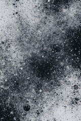 Abstract white soap foam bubbles texture background