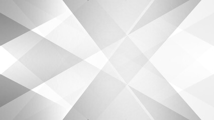 Obraz premium Abstract geometric white light background 