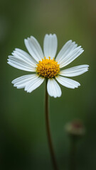 Fototapeta premium Deep macro photography of A camomile