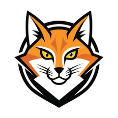 The fierce fox head peers forward, its orange fur striking within a circular badge