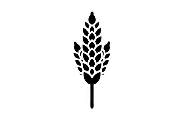 Quinoa icon vector silhouette illustration isolated on white background