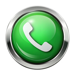 phone icon on round button