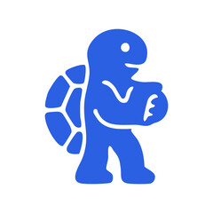 Cartoon Turtle Character