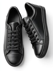 black female shoes isolated