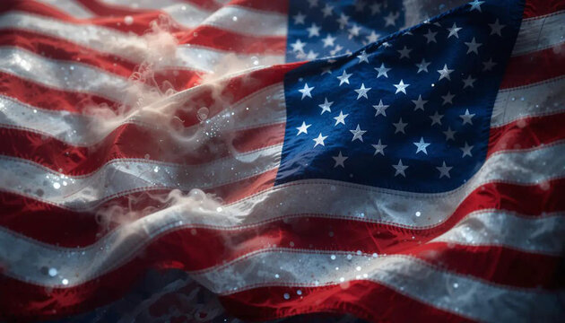 flag, united states, nice and cool photo of the united states flag, with good lighting