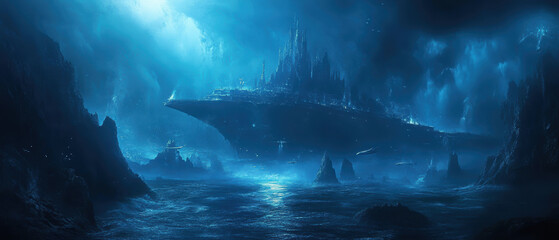 Nemo's underwater voyage a high fidelity digital art adventure in mystical ocean depths