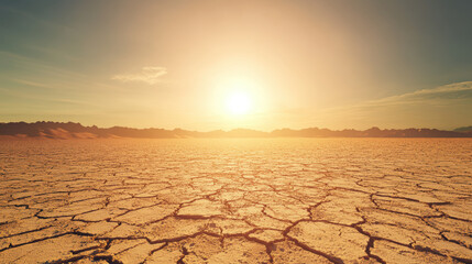 Stunning artistic concept of a gigapixel desert landscape in natural environment