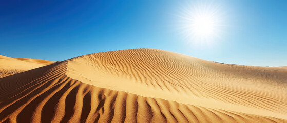 Natural environment close-up photography of sunbleached desert sand dunes