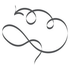 Hand Drawn Arrow Set with Mixed Styles Including Dotted Curved Swirled and Straight Arrows