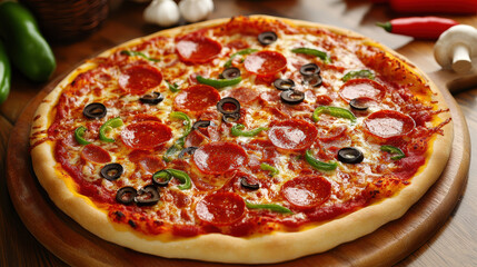 Expert techniques for crafting pizza in high-fidelity gigapixel imagery