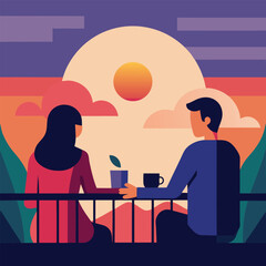 couple in restaurant
