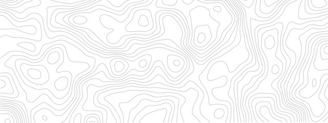 Seamless Grid Pattern Combining Topography, Technology Lines, and Discovery Areas Represented in Geometric Styles
