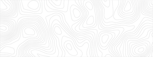 Abstract Geometric Line Pattern Depicting Sea Maps, Topography, and Discovery Areas on a Mounted Grid Landscape
