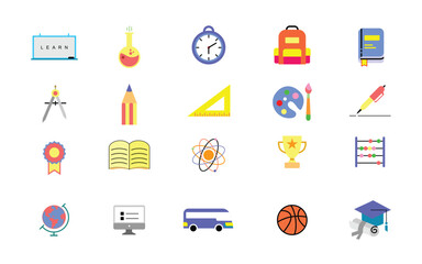 Set icon of school and educations