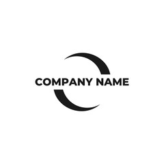 Obraz premium generic circle logo design , business logo , vector , symbol , company logo,background, emblem, swirl, infinity, circular 