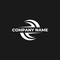 generic circle logo design , business logo , vector , symbol , company logo,background, emblem, swirl, infinity, circular	