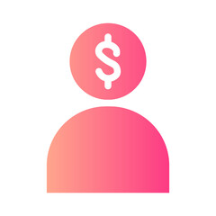investor gradient icon