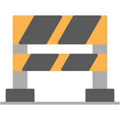Traffic Barrier Icon