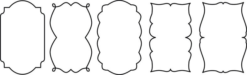 doodle frame set, doodle frame kit