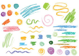 set of marker skecth for design