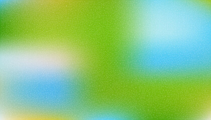 Grain gradient background with soft blurred effect, featuring vivid green and cyan tones. Perfect for modern design, digital art, and branding. Stock vector illustration in grain gradient style.