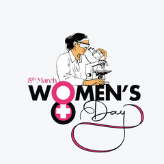 Creative Women's Day ad design celebrating female empowerment, strength, and elegance with bold visuals and inspiring themes.