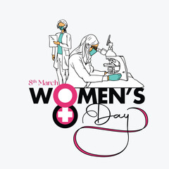 Creative Women's Day ad design celebrating female empowerment, strength, and elegance with bold visuals and inspiring themes.