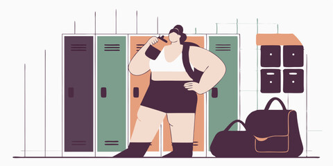 woman with shopping bags