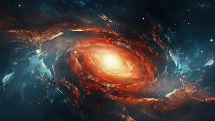 Space exploration, stars and nebulae, astronomy concept.