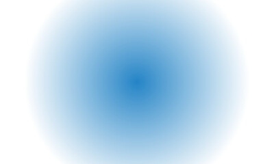 Abstract blue gradient wave on transparent background. 