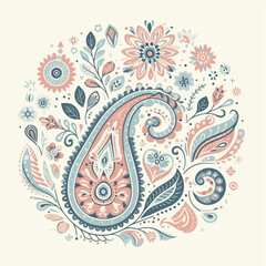 Decorative Floral Vector Ornament Pattern

