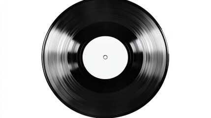 Fototapeta premium Blank vinyl record