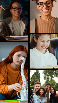 Vertical Multiscreen Education Opener