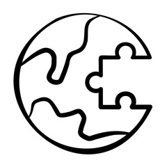 Puzzle World Icon