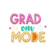 Trendy grad om mode design element with transparent background