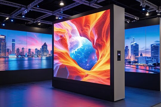 High Definition LED Display with Engaging Visuals for Interactive Exhibits and Innovative Presentations