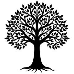 Obraz premium tree with roots
