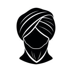 turban headwear icon