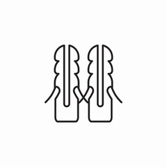 wall plug icon sign vector